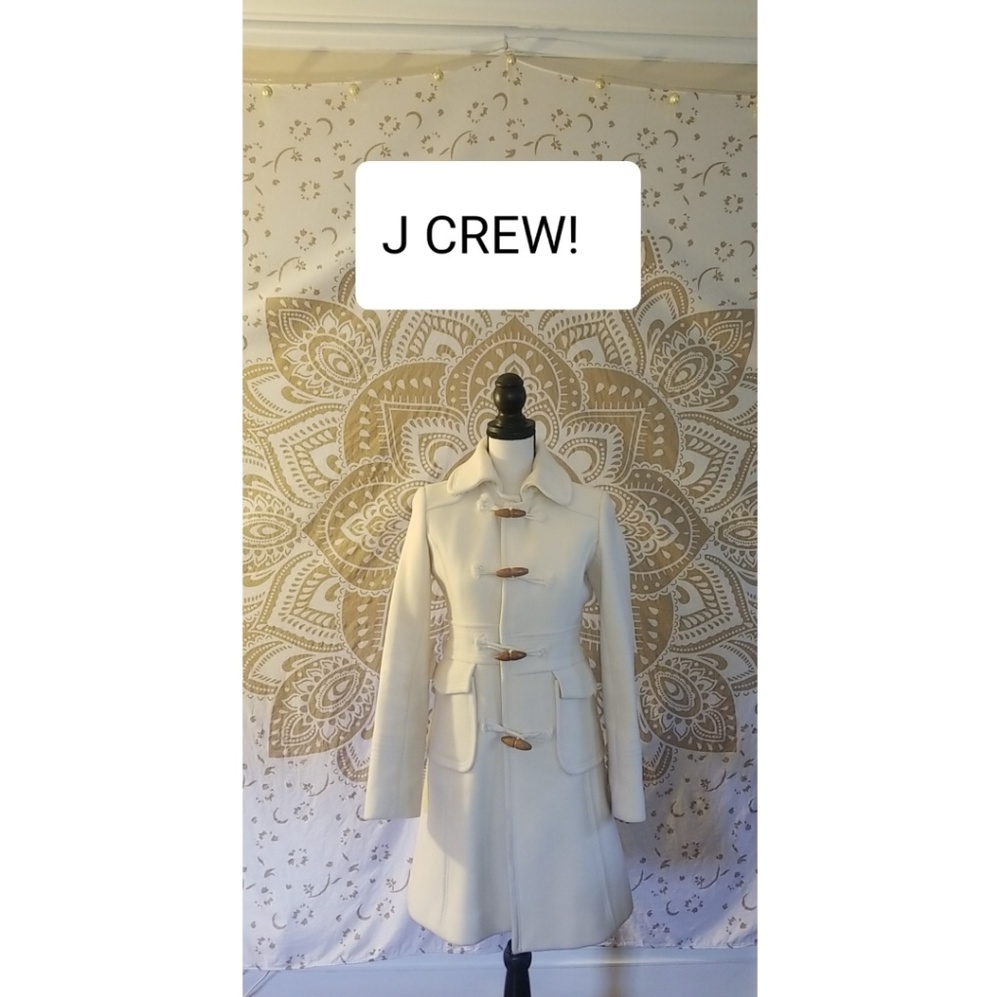 J CREW duffle/pea coat